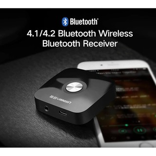 ภาพหน้าปกสินค้าUgreen(30444/40758) 4.1/5.0 Wireless Bluetooth Receiver 3.5MM Aux receiver Audio Stereo Music Aux Receiver ซึ่งคุณอาจชอบสินค้านี้