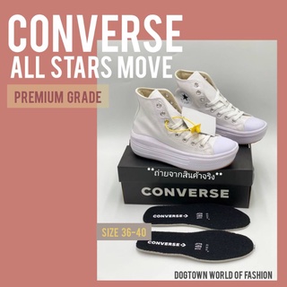 รองเท้า CONVERSE ALL STARS MOVE รองเท้าคอนเวิร์สส้นหนา