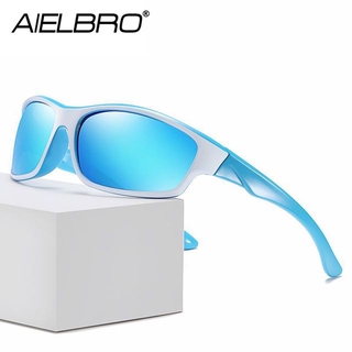 ⭐2021 NEW⭐ AIELBRO Polarized Sunglasses TR90 Frame Sports Mirror Sun Glasses 2021 New Rays Brand Designer Shades For Men Women Goggle UV400