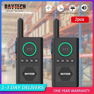 ภาพหน้าปกสินค้า🔥ส่งไวจากไทย🔥Daytech Wireless Walkie Talkie เครื่องส่งรับวิทยุ ยาว 1.5 ไมล์ วิทยุสื่อสาร Intercom ไร้สาย 16 ช่อง WT08 ที่เกี่ยวข้อง