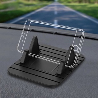 มัลติฟังก์ชั่น กันลื่น ซิลิโคน ที่วางโทรศัพท์ในรถยนต์ แผ่นรองแดชบอร์ด ขาตั้ง สําหรับโทรศัพท์มือถือ GPS ตัวยึด สากล