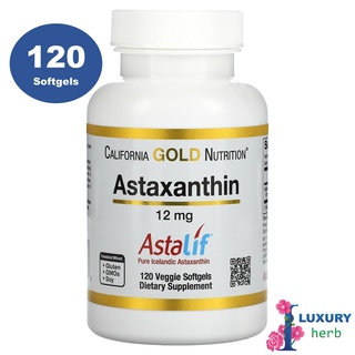 ภาพขนาดย่อของภาพหน้าปกสินค้าCalifornia Gold Nutrition Astaxanthin 12 mg pure icelandic Astraxanthin 30/120 softgels จากร้าน iluxuryherb บน Shopee ภาพที่ 4