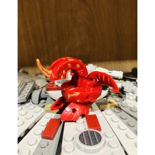 BAKUGAN Battle Brawlers  B2 Red Pyrus Dragonoid Classic Rare ลูกปกติ  #บาคุกัน