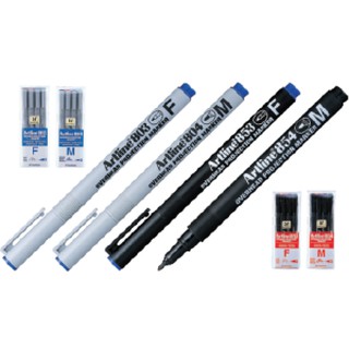 สินค้า ปากกาเขียนแผ่นใส อาร์ทไลน์ EK-803, EK-804, EK853, EK-854