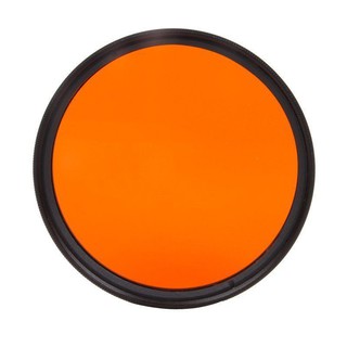 ฟิลเตอร์เลนส์สีส้ม ทรงกลม สําหรับกล้อง SLR Micro SLR