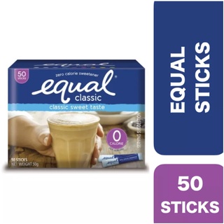 อิควล คลาสสิค หวานแทนน้ำตาล 50 ซอง Equal Classic Sweetener