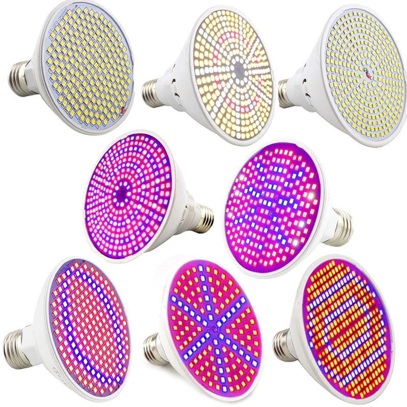 E27 Full Spectrum LED Grow Light Phytolamp โคมไฟพืชเติบโตเต็นท์ไฟเติบโต ...
