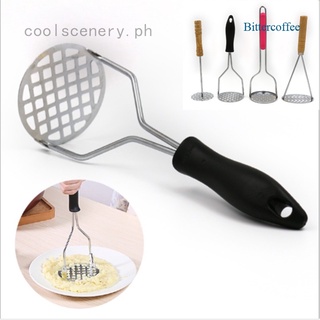 Heavy Duty Stainless Steel Salad Potato Vegetable Masher Kitchen Utensils