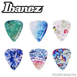 สินค้า ปิ๊กกีตาร์ IBANEZ ของแท้ KALEIDO Series Pick Made in Japan