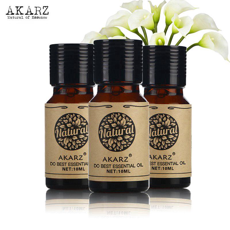 Ylang Ylang Violet Clove Essential Oil Sets AKARZ กระดังงา สีม่วง กานพลู น้ำมันหอมระเหย ชุดน้ำมันหอมระเหย 10ml*3