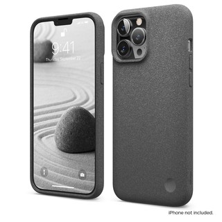 elago iPhone 13/14, 13 Pro 13 Pro Max Pebble Case [Stone] เคสผสมหินจริง ยืดหยุ่น กันกระแทก ของแท้จากตัวแทนจำหน่ายในไทย