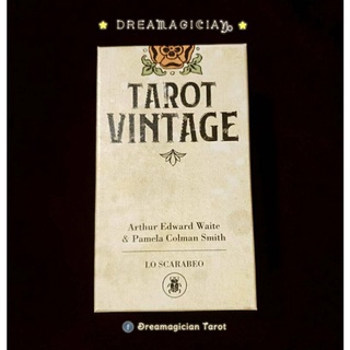 Tarot Vintage ไพ่ยิปซีแท้สไตล์วินเทจ ไพ่แท้ลดราคา ไพ่ทาโร่ต์ ไพ่ออราเคิล Tarot Oracle Card Deck