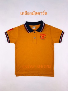 ภาพขนาดย่อของภาพหน้าปกสินค้าเสื้อเชิ้ตเด็กคอปกสีพื้นแขนสั้น(S,M,L,XL,2xL) จากร้าน snowshop15 บน Shopee ภาพที่ 3