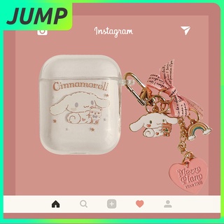 เคสหูฟังแอร์พอด แอปเปิล หูฟังบลูทูธ ลายการ์ตูน cinnamoroll สุดน่ารัก สำหรับ Compatible for Apple AirPods รุ่น 1 2 pro