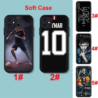 iPhone 8 7 6S 6 Plus 8+ 7+ 5 5S SE 2020 2016 Soft Cover Football player Neymar Phone Case