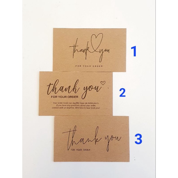 thank-you-card-การ์ดขอบคุณ-แพ๊ค-10-ชิ้น