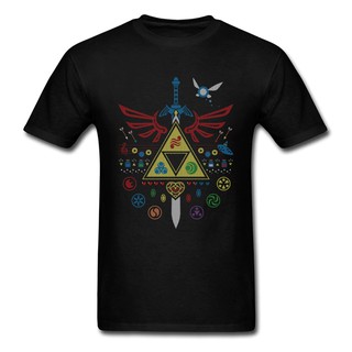 เสื้อยืดโอเวอร์ไซส์เสื้อยืด พิมพ์ลาย Song Of Christmas Time Legend Of Zelda สําหรับผู้ชายS-3XL