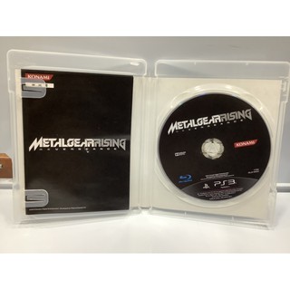 ภาพขนาดย่อของภาพหน้าปกสินค้าแผ่นแท้  Metal Gear Rising Revengeance (Japan) (BLJM-60554  60568  61151) MetalGear จากร้าน athinutt บน Shopee
