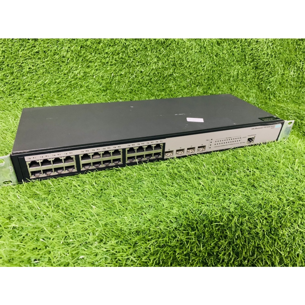 สวิตซ์ฮับ Gigabit Switching Hub HP 1920-24G (JG924A) 24 Port + 4 Port ...