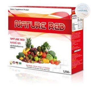 สินค้า NATURE R(เนเจอร์ อาร์)NATURE RED(เนเจอร์ เรด)PGP(1กล่องx15ซอง)