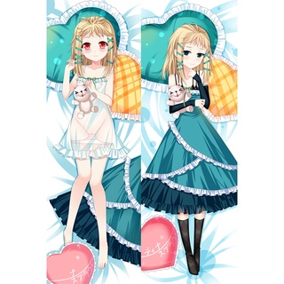 ปลอกหมอน ลายการ์ตูนอนิเมะ Dakimakura ขนาด 150X50 ซม. 100X35 ซม. สีดํา สําหรับตกแต่งบ้าน 1 ชิ้น