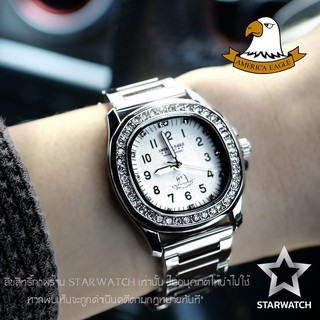ภาพหน้าปกสินค้าGRAND EAGLE นาฬิกาข้อมือผู้หญิง สายสแตนเลส รุ่น AE8036L – SILVER/WHITE ที่เกี่ยวข้อง