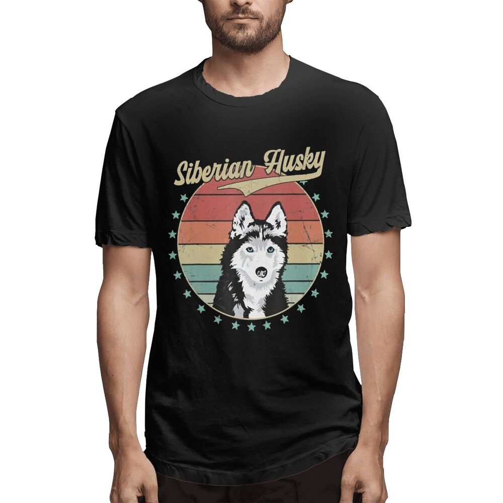 เสื้อยืด-พิมพ์ลาย-siberian-husky-lover-สไตล์วินเทจ-ของขวัญสําหรับคุณพ่อ-สุนัข-คุณแม่