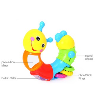 Huile Toys Lovely Worm หนอนบิด ของเล่นเสริมพัฒนาการ Hola ของเล่น​เด็กเล็ก