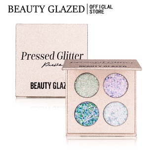 Beauty Glazed อายแชโดว์พาเลทชิมเมอร์ Matte Glitter ชุดแต่งหน้า