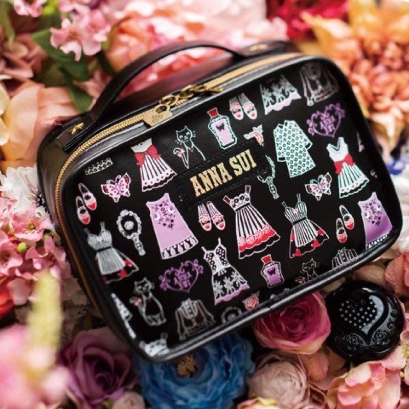 กระเป๋าสุดฮิตจากญี่ปุ่น-annasui-cosmetic-bag-จากนิตยสารญี่ปุ่น-กระเป๋าเครื่องสำอางค์