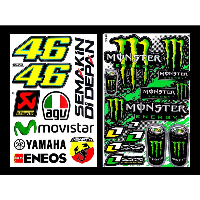 46 Racing Team สติ๊กเกอร์Racing สติ๊กเกอร์ติดรถ สติ๊กเกอร์แต่งรถ ...