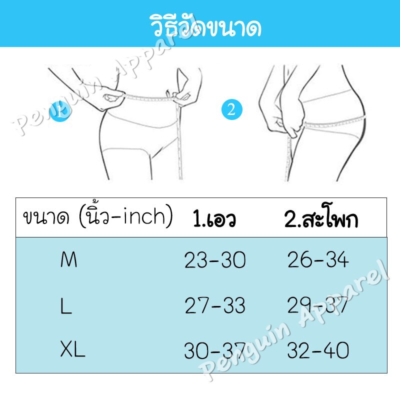 ภาพหน้าปกสินค้าFUP-180 กางเกงในไร้ขอบ มีรูระบายอากาศรอบตัว ใส่แล้วเย็นสบาย จากร้าน penguin_apparel บน Shopee