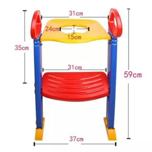 ladder-learn-บันไดฝึกหัดขับถ่ายเด็กเล็ก-วัสดุทำจาก-พลาสติค-แข็งคุณภาพดี-รับประกันสินค้า-จากร้านค้า-สินค้าพร้อมส่ง