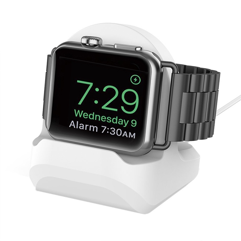 ภาพหน้าปกสินค้าแท่นชาร์จซิลิโคน อุปกรณ์เสริม สําหรับ Apple watch Serie 7 6 5 4 3 21 SE Apple watch Iwatch จากร้าน hiyifut.th บน Shopee