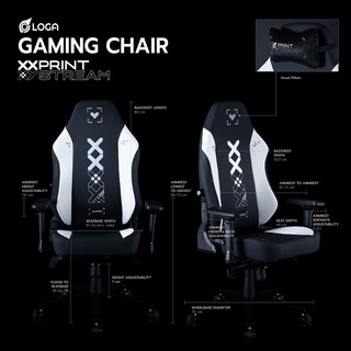 LOGA Gaming chair - Printstream/Original