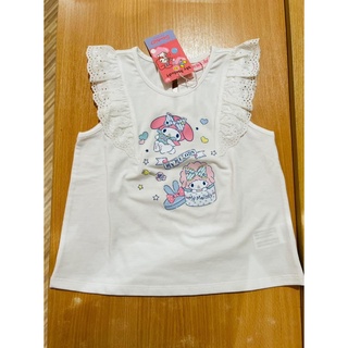 เสื้อ Sanrio Melody แท้ ลดเกือบ 50% ใหม่ป้ายห้อย Size 120,160