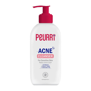 โปรโมชั่น Flash Sale : PEURRi Acne Cleanser เจลล้างหน้าสำหรับคนเป็นสิว 250ml. แถมฟรีเจลล้างหน้า 10ml.x2