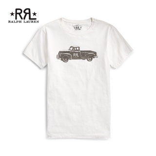 Rrl เสื้อยืด พิมพ์ลายรถบรรทุก คลาสสิก สําหรับผู้ชาย RL90145