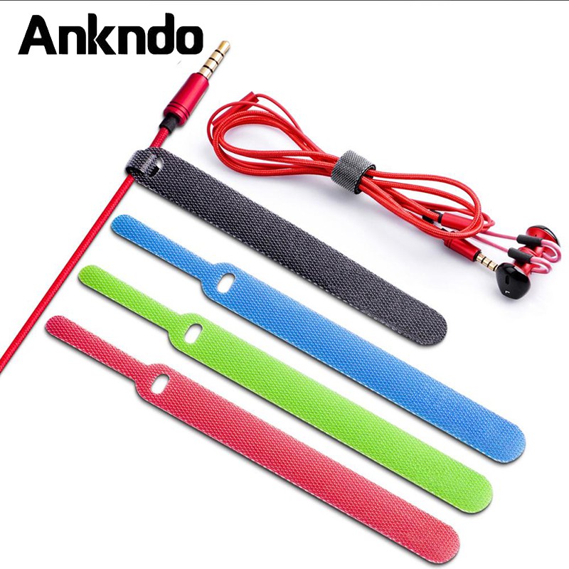 ankndo-สายเคเบิ้ลออแกไนเซอร์-winder-20ชิ้น-usb