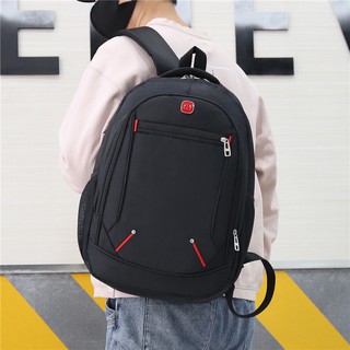 กระเป๋าเป้สีดำผู้ชาย แฟชั่น Backpack