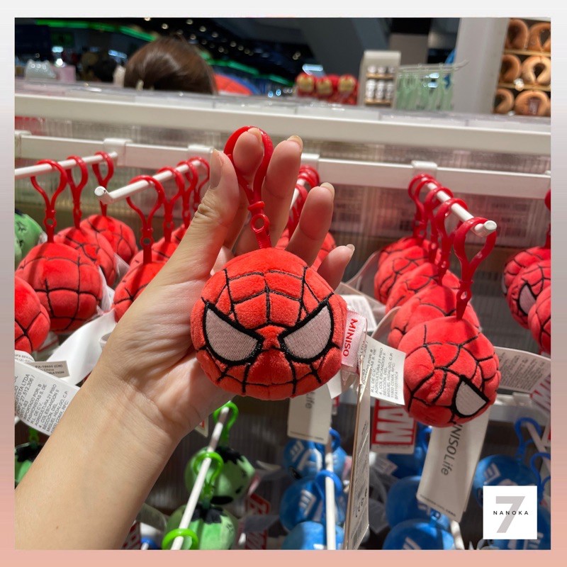 พวงกุญแจ Marvel x Miniso Shopee Thailand