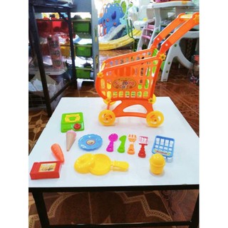 รถเข็นแสนสนุก ของเล่นรถเข็นซื้อของ ของเล่นรถเข็นทำครัว ของเล่นรถเข็นจ่ายตลาด ของเล่นรถเข็นช๊อปปื้ง