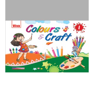 DKTODAY หนังสือ COLOURS &amp; CRAFT - 1 - WITH MATERIAL