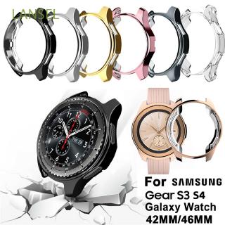 ภาพหน้าปกสินค้าlansel เคส tpu ป้องกันรอยขีดข่วนสําหรับ samsung gear s 3 s 4 galaxy watch 46 มม. 42 มม. ที่เกี่ยวข้อง