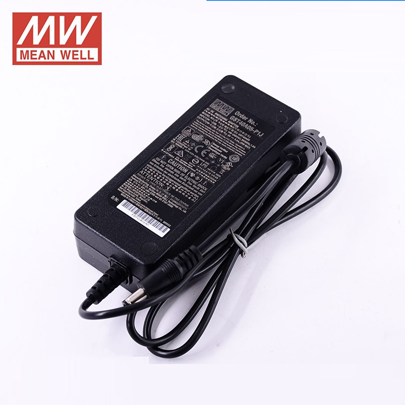 Gst40a05-p1j MEAN WELL อะแดปเตอร์พาวเวอร์ซัพพลาย 110V220V AC เป็น 5V DC ...