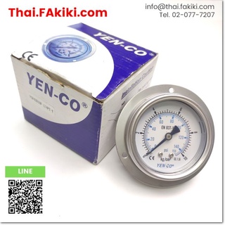 พร้อมส่ง,PGF63D10F-1/1PT-Y Pressure gauge ,เกจ์วัดความดัน สเปค 150kg/cm,10kg/cm ,YEN-CO (66-001-607)