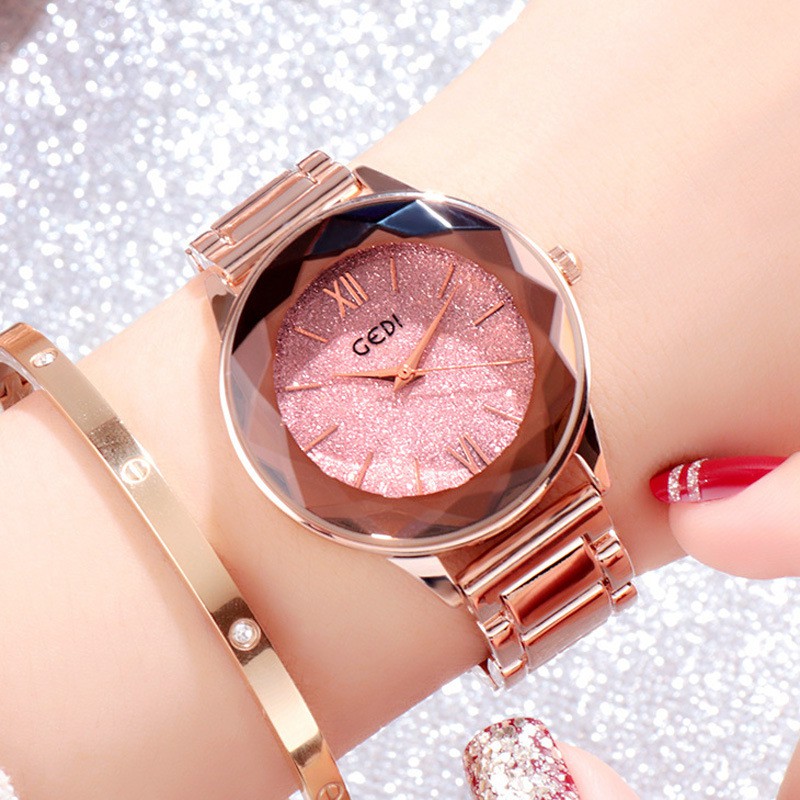 ภาพหน้าปกสินค้าGEDI 81006 ️มาใหม๊ใหม่  100% นาฬิกาแฟชั่น นาฬิกาข้อมือผู้หญิง จากร้าน minutemore บน Shopee