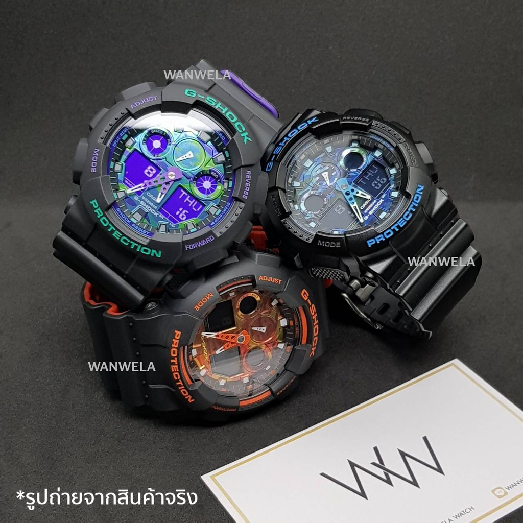ภาพสินค้านาฬิกาข้อมือ G-Shock GA-100 ประกัน CMG จากร้าน wanwela.watch บน Shopee ภาพที่ 4