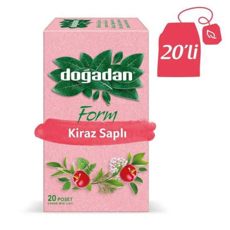 พร้อมส่ง-dogadan-cherry-tea-ชาตุรกี-รสเชอร์รี่-20-ซอง