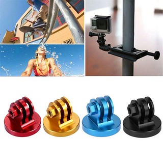 CNC Aluminum Alloy Tripod Mount Adapter Black for GoPro / DJI / Insta360 / SJCAM / Xiaomi l Action Camera